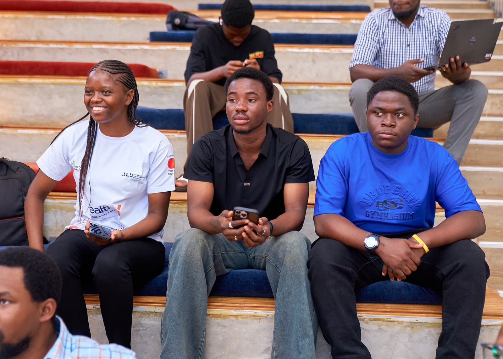 ALU students attending an IEEE community gathering